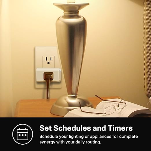Kasa Smart Plug Mini 15A, Apple HomeKit Supported, Smart Outlet Works with Siri, Alexa & Google Home, UL Certified, App Control, Scheduling, Timer, 2.4G WiFi Only, 4 Count (Pack of 1) (EP25P4), White