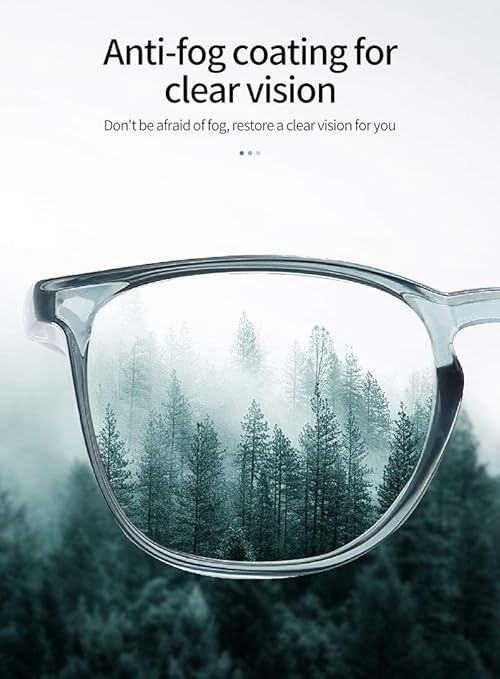 Alsenor Safety Glasses Anti Fog Goggles Protective Eyewear Blue Light Blocking Anti Dust UV Protection Glasses For Men Women (Purple)