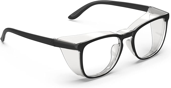 Stylish Safety Glasses, Clear Anti-Fog Anti-Scratch Protective Glasses For Men And Women