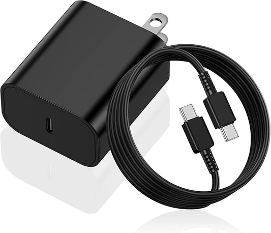for Samsung Galaxy S23 Ultra Charger Fast Charging,45W Samsung Phone Charger Block USB C Super Fast Charging for Samsung Galaxy S23 Ultra/S23/S23+/S22/S22 Ultra/S22+/Note 20/S20/S21, Galaxy Tab S7+/S8