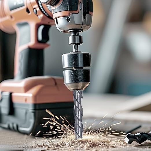 High Magnetic Screwdriver Drill Bit Set, 7PCS Anti Slip Magnetic Electric Screwdriver Set Alloy Steel Universal Strong Durability Screwdriver Drill Bit Set