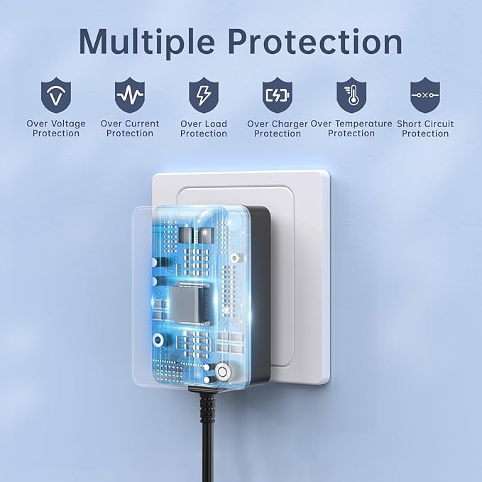 21V Lithium Battery Charger, fit for DC 21Volts 20V Mini Chainsaw, Hand Drills, Electric Wrenches, Electric Screwdrivers Power Tools.