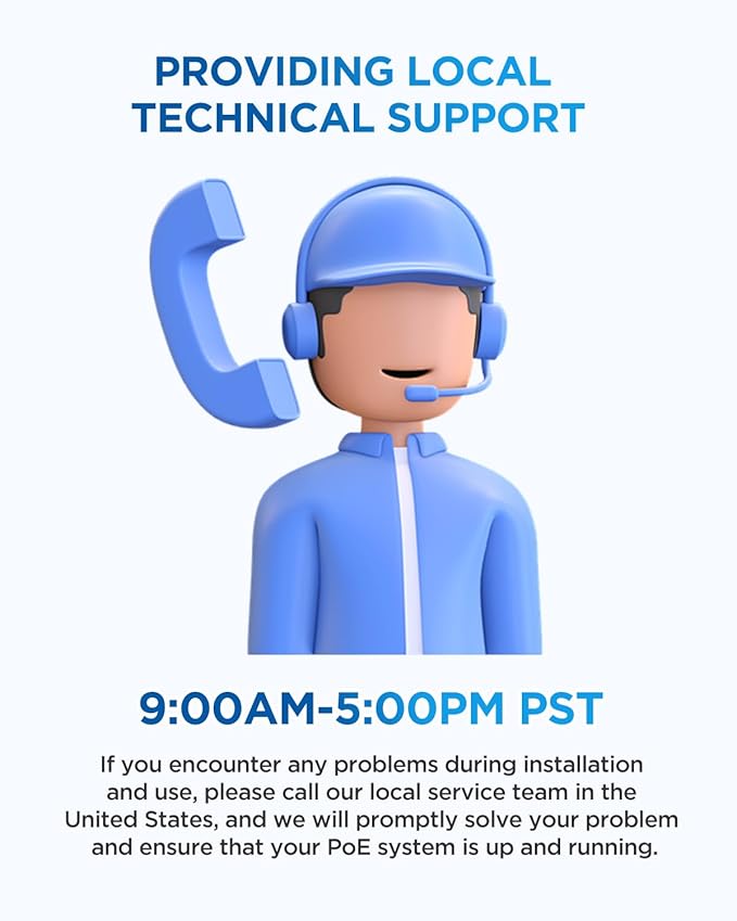 4COVR 4K PoE Wired Security Camera System, 2-Way Audio, Smart Color Night Vision, 4X 5MP Bullet IP Cameras, IP67 Weatherproof, Person/Vehicle Detection, 8CH NVR 2TB HDD, 24/7 Recording, LY37YX5M0804-1