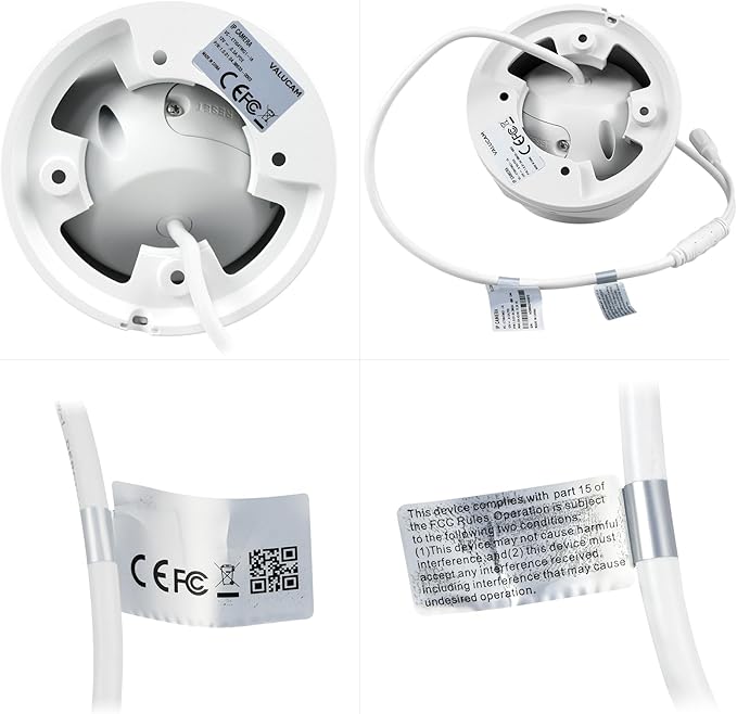 Outdoor 4MP IP PoE Turret Camera,DMSS &SmartPSS Lite, IVS Intrusion Tripwire, Built-in Mic/Audio, SD Card Slot, Smart Human/Vehicle Detection, 98ft Starlight NightVision, 2.8mm 114° Wide Angle, IP67