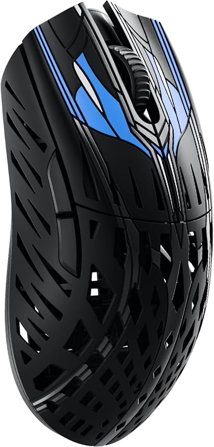 PWNAGE Trinity Wireless Gaming Mouse 8K - 39 Grams Ultralight Esports Pro Gamer Flawless Professional Custom Xero PAW3950 Optical Sensor 36,000 DPI - 8000Hz -100% PTFE Skates Symm2 - Midnight Eclipse