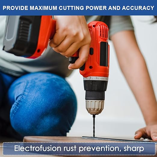 12Pcs Concrete Drill Bit Set Alloy Masonry Drill Bit Set Cross Head Tile 3/4/5/6/8/10/12mm Durable Drilling Hole for Concrete Glass Ceramic Tile Wood Marble