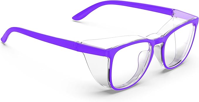 Stylish Safety Glasses, Clear Anti-Fog Anti-Scratch Protective Glasses For Men And Women