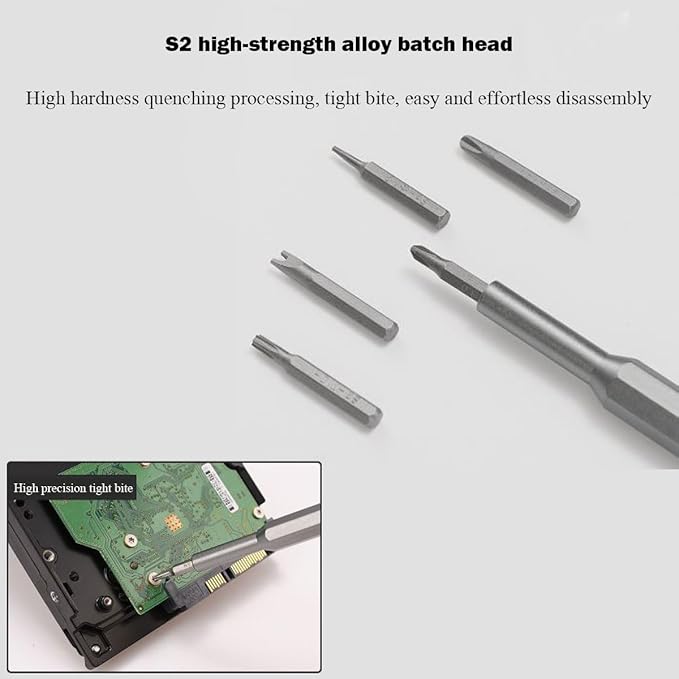 2 sets 24 in 1 screwdriver set tool set for home set magnetic tip mini precision glasses computer electronic multi precision screwdriver