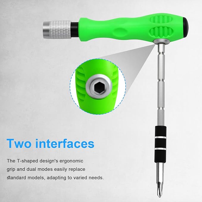 32 in 1 Small Precision Screwdriver Set, Zoikuloi Magnetic Mini Screwdriver Set, Professional Tiny Repair Tool Kit for Glasses, Watches, Laptop, Electronics, Toys, Jewelry, Computers