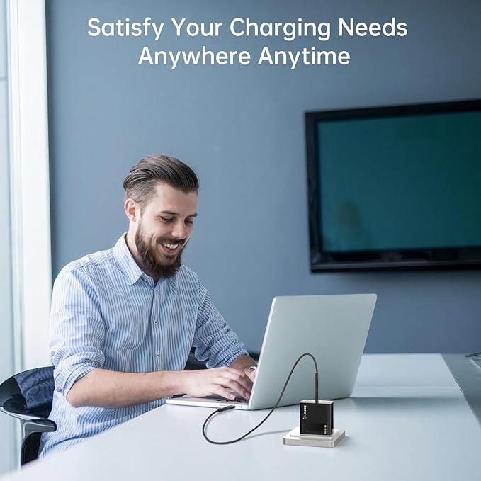 USB C Charger 65W, PD 3.0/PPS Fast Charging Block,Foldable Wall Charger for MacBook Pro/Air,for iPhone 16/15/14 Series, Samsung Galaxy, Google Pixel,and More