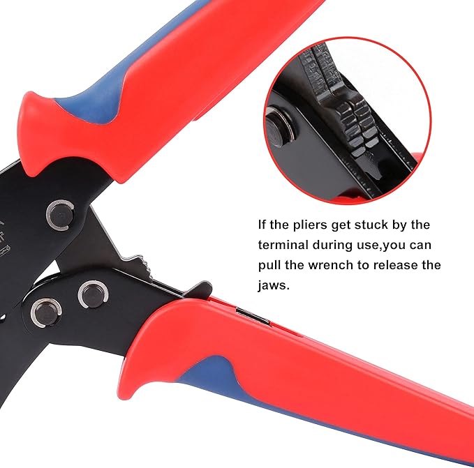 Zhushan Ferrule Crimping Tool,16-4A Front Loading Ferrule Crimper from 30-5AWG (0.08-16mm²) for Wire End Sleeves and Wire End Terminal