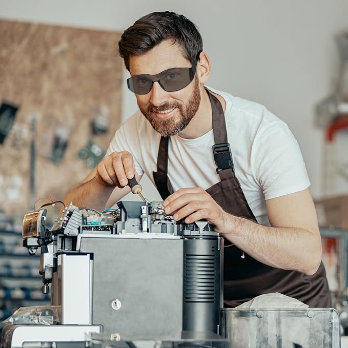 Safety Glasses Ansi Z87.1 Clear Safety Glasses Bulk Impact Resistant Lens Protective Eyewear for Men Women