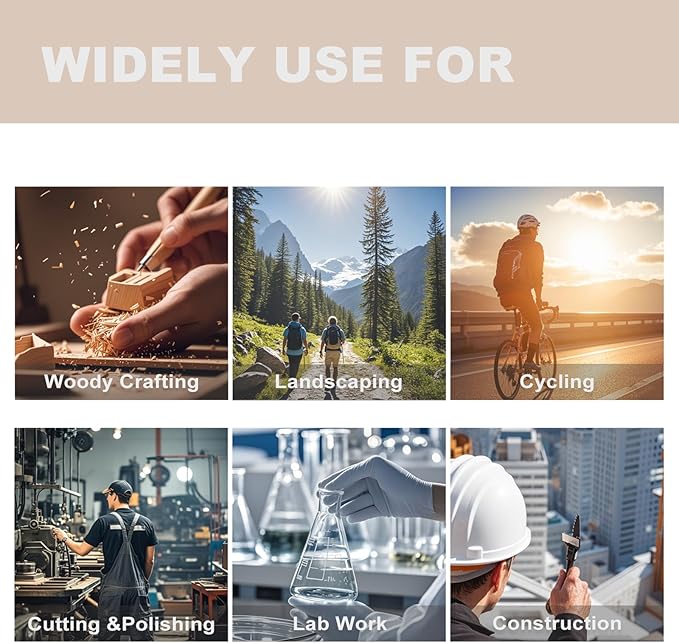 Anti-Fog Safety Glasses,Shooting Eye Protection, 3-Pack,Clear Protective Eyewear,Over Glasses,Safety Goggles for Men and Women,Work Goggles,Lab Glasses,Protective Glasses for Gun Range,Chemistry