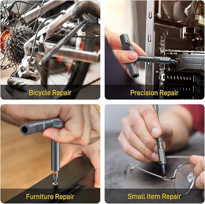 42 in 1 Magnetic Screwdriver Set,DIY Multi Bit Mini Ratchet Screwdriver Sets,Hand tools Torque wrench Repair kit, Precision Screwdriver Set Home Tool kit for PC,Furniture,Watch,Bicycle