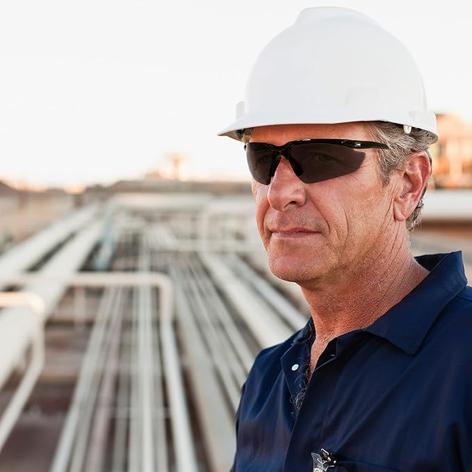 JORESTECH Safety Eyewear, ANSI Z87+ Impact Resistant Polycarbonated Eye Protection Safety Glasses, pack of 12