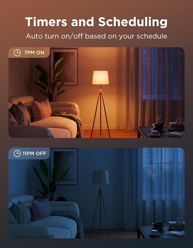 Govee BR30 Smart Light Bulbs, Works with Matter, Alexa and Google Assistant, LED Light Bulb, WiFi RGBWW Color Changing Flood Light Bulbs, Recessed Can Light Bulb, 2.4Ghz only, 850 Lumen, 6 Pack