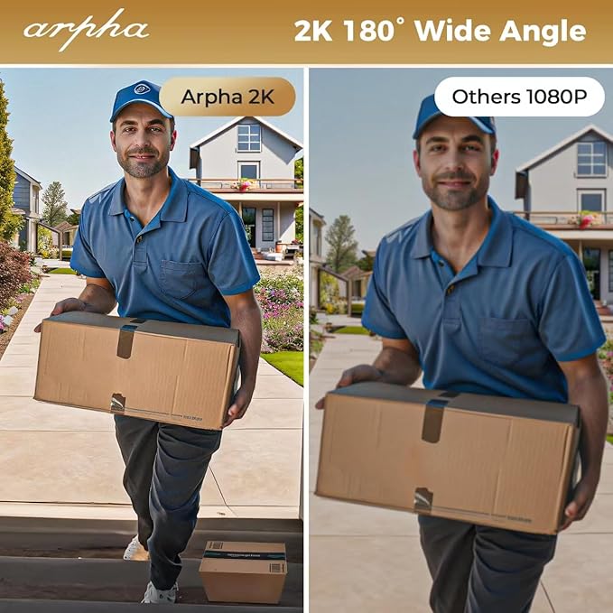 WiFi Smart Door Lock, 5-in-1 Fingerprint Keyless Entry Door Lock, Two-Way Audio, Dual Motion Sensors, App Remote Control, Keypad Code, IP65 Waterproof