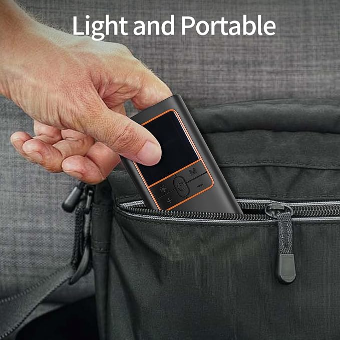 LAMONKE Tire Inflator Portable Air Compressor, 2X Faster Inflation Car Tire Pump Cordless, 150PSI Air Pump for Car Tires, Motorcycle, Bike, Ball, with Tire Gauge Pressure