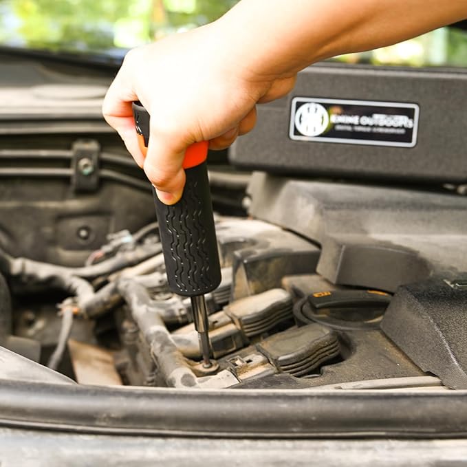 KNINE OUTDOORS Digital Torque Screwdriver Wrench Driver Set 15-100 Inch Pounds lbs for Maintenance, Hex Bits, 1/4" Socket, Shaft Extension, Scope Level Bubble, For Tools, Bike Repairing and Mounting