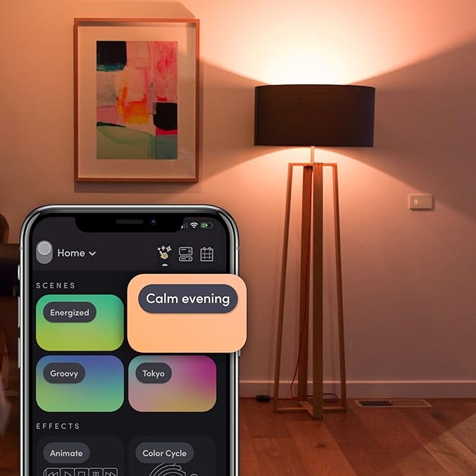LIFX Color, A19 1100 lumens, Wi-Fi Smart LED Light Bulb, Billions of Colors and Whites, No bridge required, Works with Alexa, Hey Google, HomeKit and Siri, Multicolor