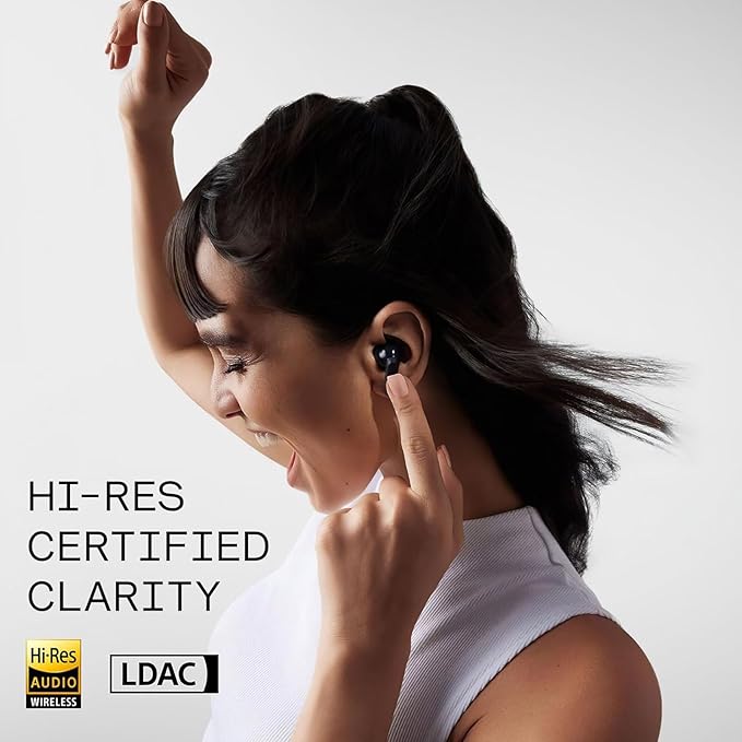 CMF Buds Pro 2 Hybrid 50db Noise Cancelling Earbuds, Hi-Res Audio with LDAC, 6 HD Mics Wireless Headphones, Smart Dial Design, Ultra Bass Technology, Bluetooth 5.4, 43H Playtime, Dark Grey