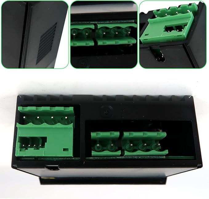 PJEZS0H100 Digit Temperature Controller Thermostat with Temperature Sensor Probes 115V Compatible with Carel and All Refrigerator Types Black