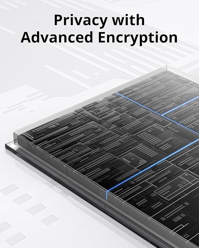 eufy Security HomeBase S380 (HomeBase 3),eufy Edge Security Center, Local Expandable Storage up to 16TB, Product Compatibility, Advanced Encryption,2.4 GHz Wi-Fi, No Monthly Fee