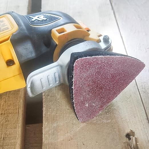 98Pcs Oscillating Saw Blades Kits Cutting for Wood Plastic Metal Multi Tool Blades Oscillating Tool Blades with Sanding Pads Sandpapers Kits Fit Dewalt Ryobi Milwaukee Rockwell Fein Makita