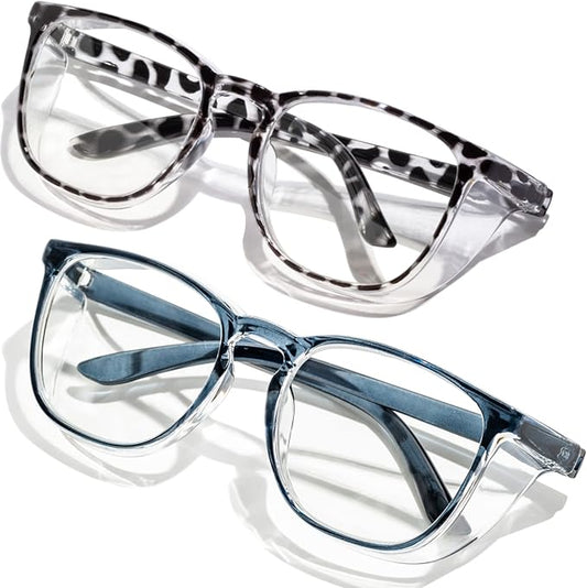 Safety Glasses Anti Fog Clear Blue Light Blocking Eye Protection Nurse Goggles for Women Men