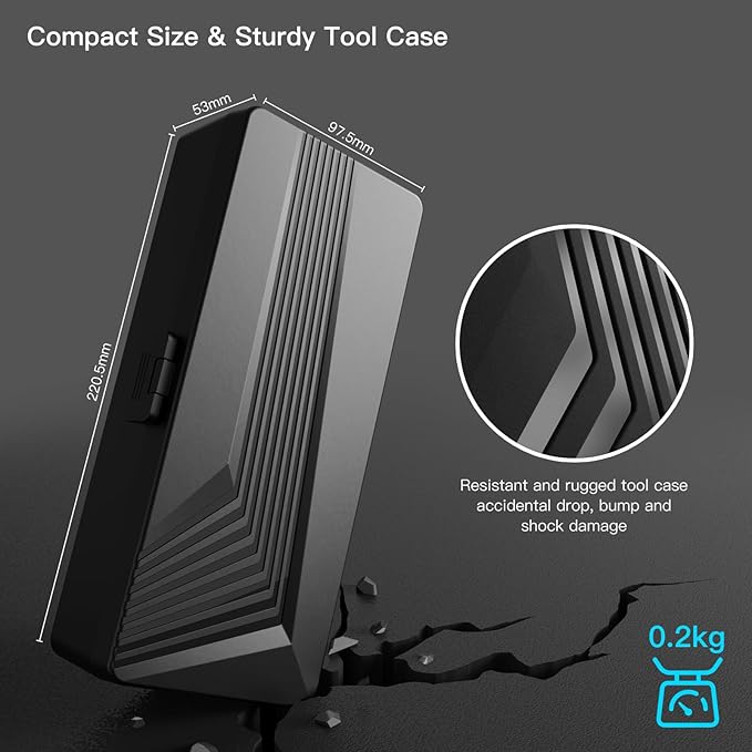 Electric Screwdriver Set 78 in 1 - Mini Precision Screwdriver With 70 Bits, Rechargeable Power Screwdriver Kit for Electronics - Green