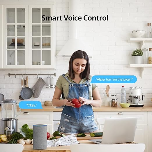 SONOFF S40 Smart Plug with Energy Monitoring, 15A Smart Outlet ETL Certified, Compatible with Alexa & Google Home, IFTTT Supporting, No Hub Required, 2.4Ghz WiFi Only