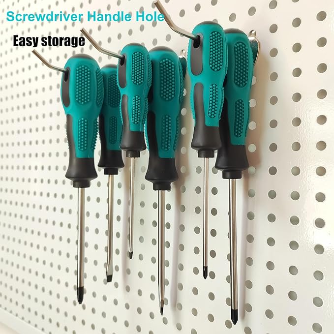 Magnetic Screwdriver Set, 6-Piece Screw Driver Kit with 3 Phillips and 3 Flat, Professional Non-Slip Cushion Grip Nut Driver Repair Tool Set. Stocking Stuffers for Men Gifts