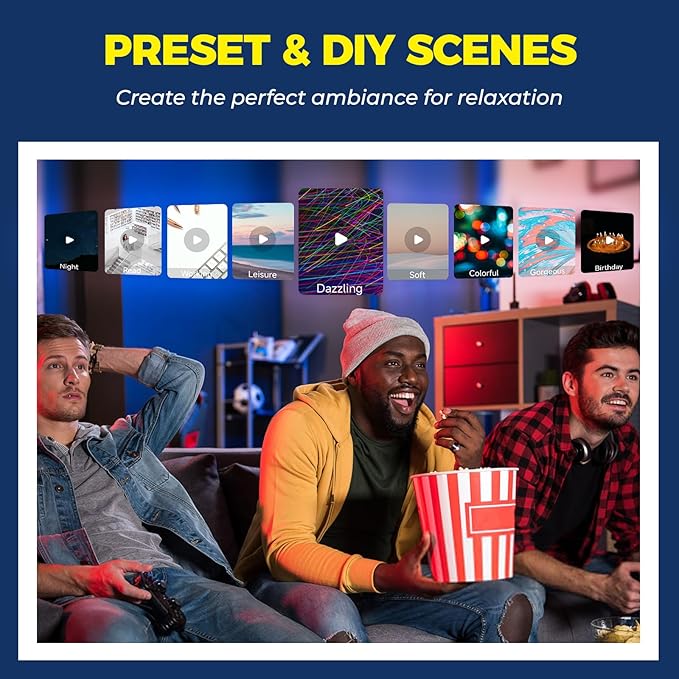 Smart Light Bulb 75W Equivalent, 1100LM 12W RGBCW BR30 E26 Bulb Works with Alexa/Google Home/Smart Life, 2.4G WiFi Bluetooth Recessed Flood LED Bulbs, No Hub Required, ETL Listed, 4PCS