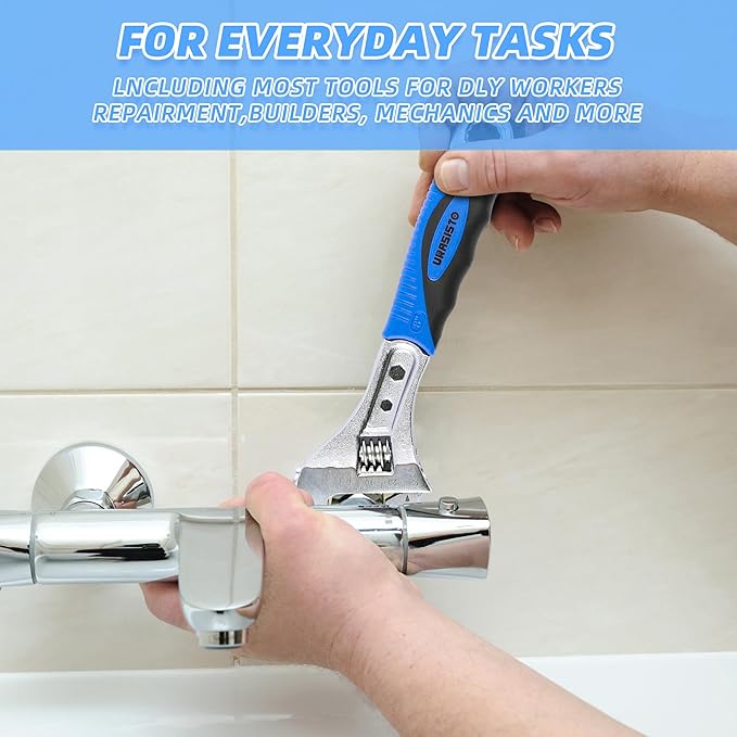 Tool Kit 46-Piece, Household Basic Complete Hand Repair portable Tool Set with Plastic Toolbox Storage Case