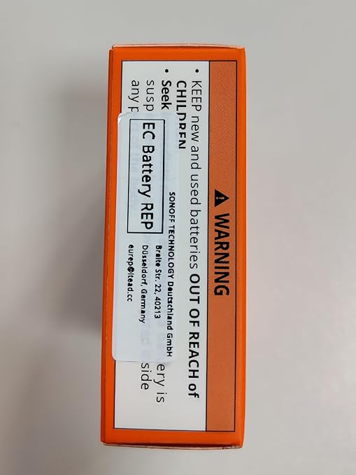 SONOFF Zigbee Indoor Temperature Humidity Sensor, SNZB-02D LCD Zigbee Thermometer Hygrometer, Works with Alexa & Google Home for Remote Monitoring and Home Automation, ZigBee 3.0 Hub Required, 1-Pack