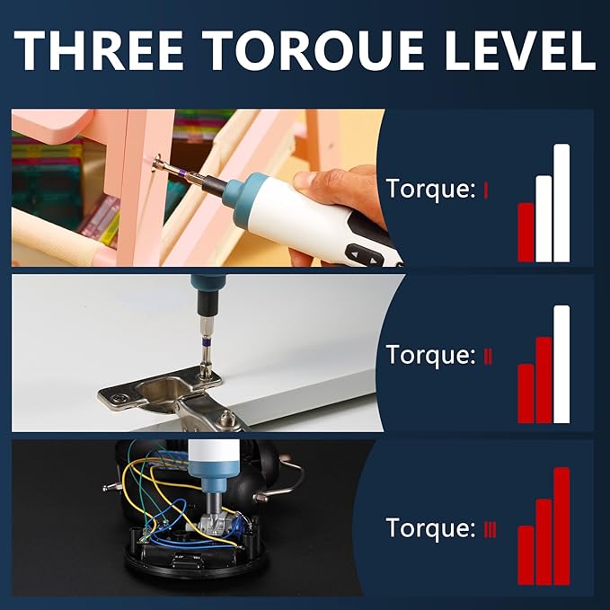 Electrical Tools – Compact Power Screwdriver Kit, Magnetic & Micro Screwdriver Set Includes 26pcs Bit Set, USB Charging Cable, Carrying Case