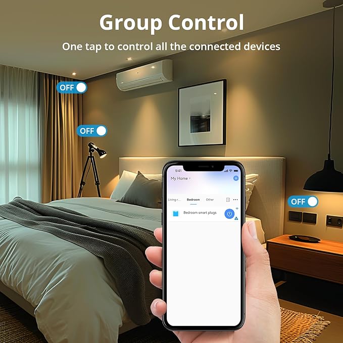 SONOFF S31 WiFi Smart Plug with Energy Monitoring, 15A Smart Outlet Socket ETL Certified, Work with Alexa & Google Home, IFTTT Supporting, 2.4 Ghz WiFi Only (2-Pack)