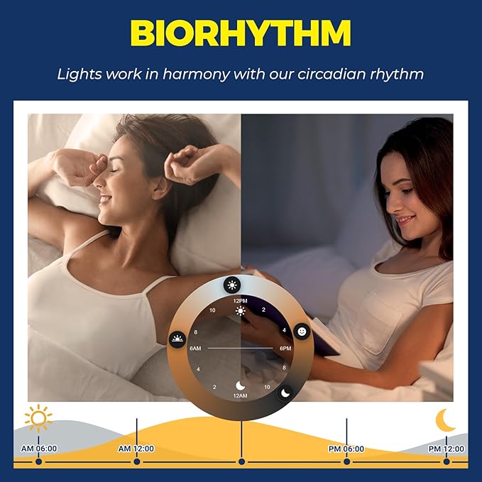 Smart Light Bulbs 100W Equiv., 1350LM 11W Smart Bulb Works with Alexa/Google Home/Smart Life, A19 E26 RGBCW Color Changing, No Hub Required, 2.4G WiFi Bluetooth Bulb, ETL Listed, 6PCS