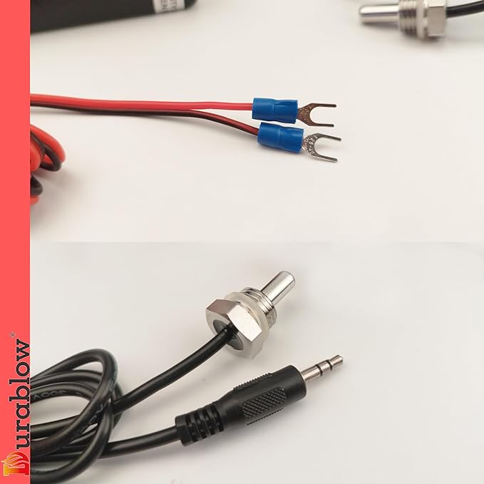 Durablow WH3002 Dual Wi-Fi (2.4G+5G) Smart Home Thermostat Timer Remote Control Kit for Pool Spa Hot Tub Gas Water Heater, Compatible with Alexa, Google Home