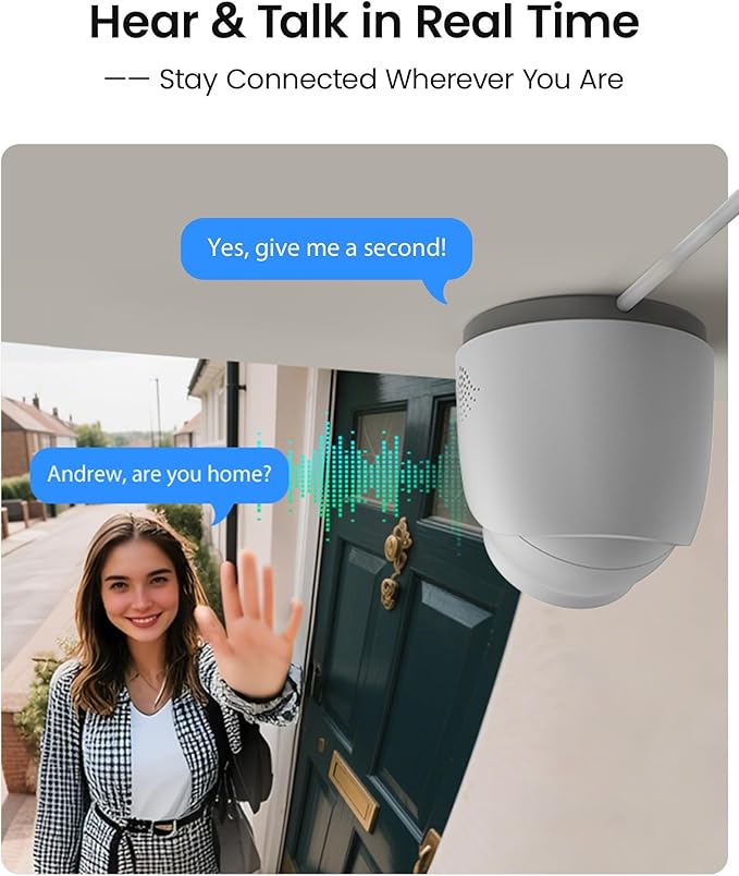 ZOSI C220 4K 8MP 8CH POE NVR Security Camera System (16CH Expandable), 6 x 8MP PoE IP Dome Cameras Outdoor Indoor, AI Human/Vehicle/Face Detection, Two-Way Talk, 100ft IR Night Vision, 2TB HDD