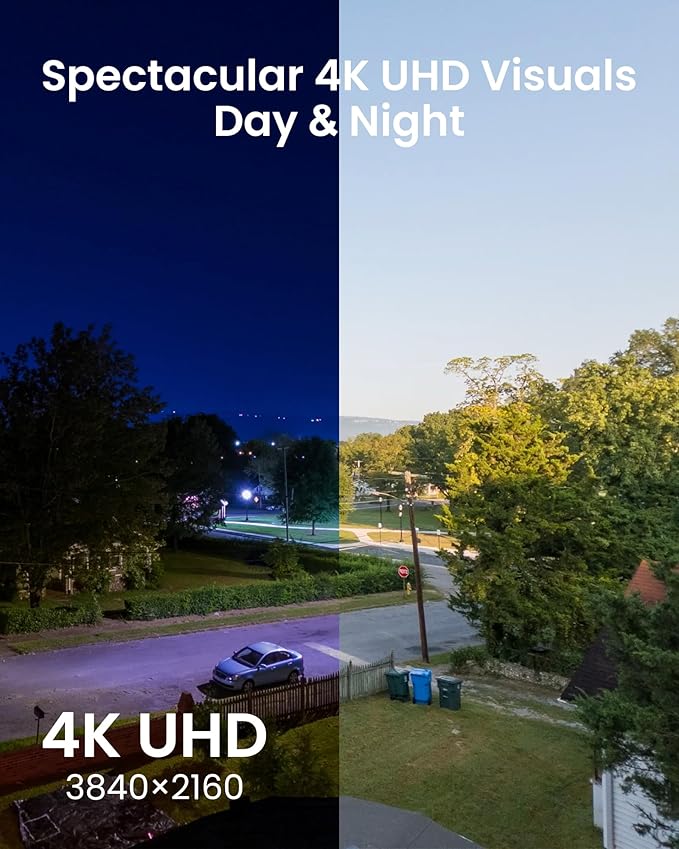 ZOSI 32CH 4K PoE Security Camera System, Face Person Vehicle Detection, 2 Way Audio, Spotlight Siren, 32pcs 8MP Outdoor Indoor IP Cameras, 32 Channel 4K NVR with 8TB HDD for 24/7 Recording