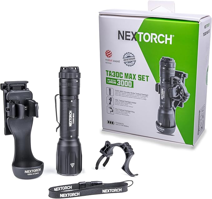 NEXTORCH TA30C MAX Tactical Flashlight