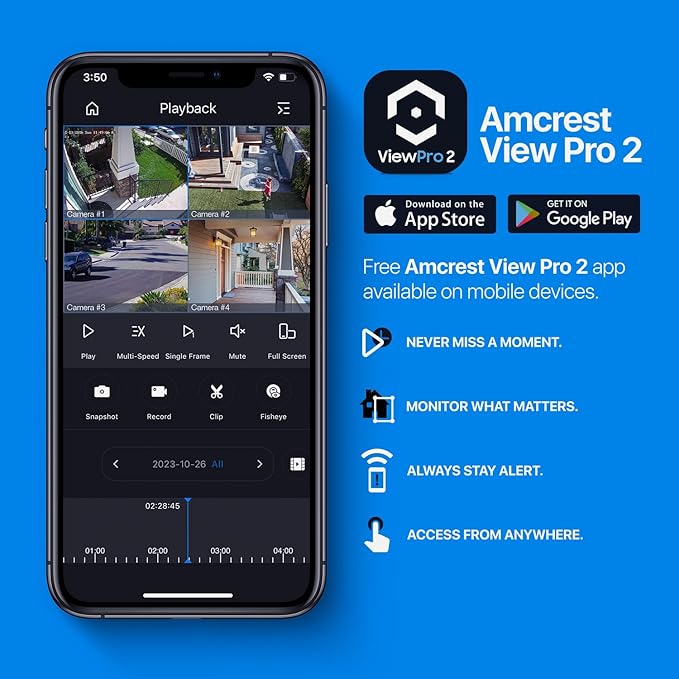 Amcrest 4MP Outdoor PTZ POE + AI IP Camera Pan Tilt Zoom (Optical 5X Motorized) Security Speed Dome, Human and Vehicle Detection, IVS, Face Detection, Auto Tracking, POE+ (802.3at) IP4M-1098EW-AI