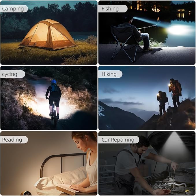 WARSUN Compact Multi-Mode Pocket LED Flashlight - 675LM, USB-C Rechargeable, IPX4, Dual Material, Red/Blue Strobe, for Everyday Carry & Travel