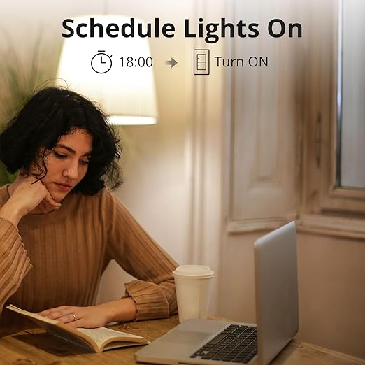 SONOFF Zigbee Smart Light Switch, Required SONOFF Zigbee Hub, Interruptor Inteligente, Smart Switch No Neutral or with Neutral, Voice Control with Alexa Google Home, Zigbee Switch ZBM5-2C-120W