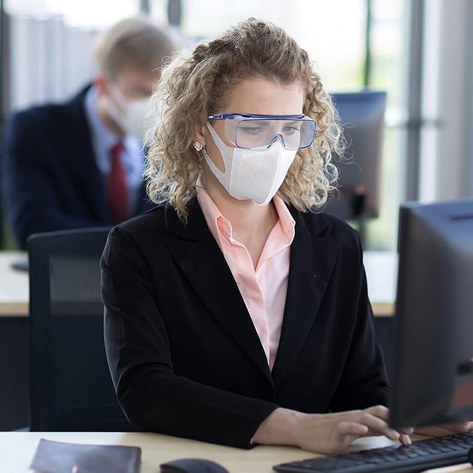 Safety Glasses Anti Fog Goggles Protective Eyewear Blue Light Blocking Anti Dust UV Protection Glasses For Men Women