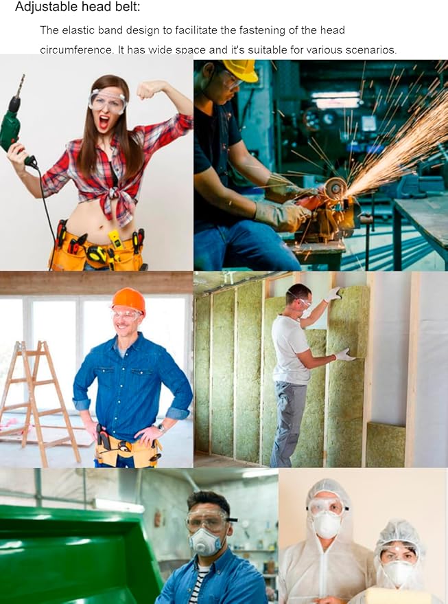 Safety Goggles Glasses Fit Over Eyeglasses Chemical Protective Splash Protection Eye Goggle For Science Eyewear