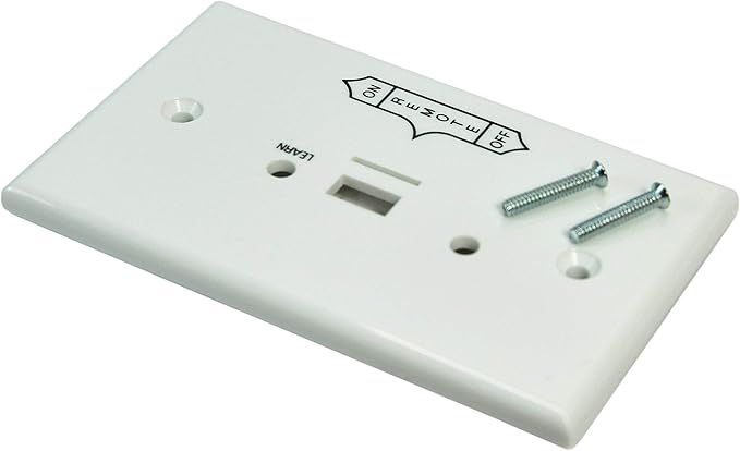 Durablow TR1004 Gas Fire Fireplace On/Off Remote Control Kit + Thermostat + Timer + Backlit Transmitter for Millivolt Valve, IPI Module, Replaces Wall Switch or Thermostat