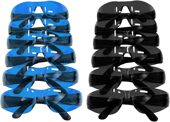 BISON LIFE Keystone Color Lens Safety Glasses | Anti Scratch | Impact Resistance | ANSI Z87.1 Standard | UV 400 Protection