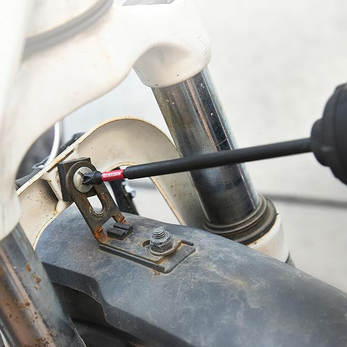 20Pack PH2 6 Inches Impact Tough Anti-Slip Screwdriver Bits, #2 Phillips 1/4 Inch Hex Shank Magnetic Tips Long Cross Screwdriver Bits Set, Bulk